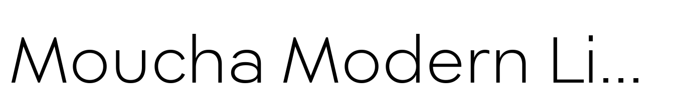Moucha Modern Light